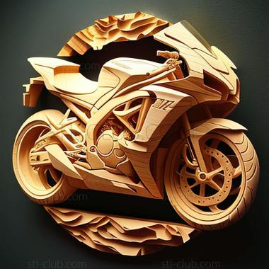 3D модель Honda CBR600F (STL)